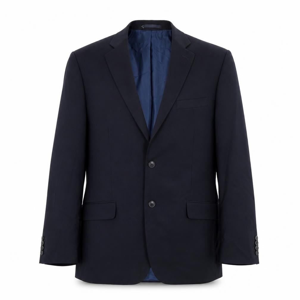 Marks & Spencer Mens Blue Wool Jacket Suit Jacket Size 42 Regular