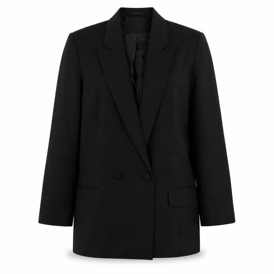 ASOS Womens Black Polyester Jacket Suit Jacket Size 10
