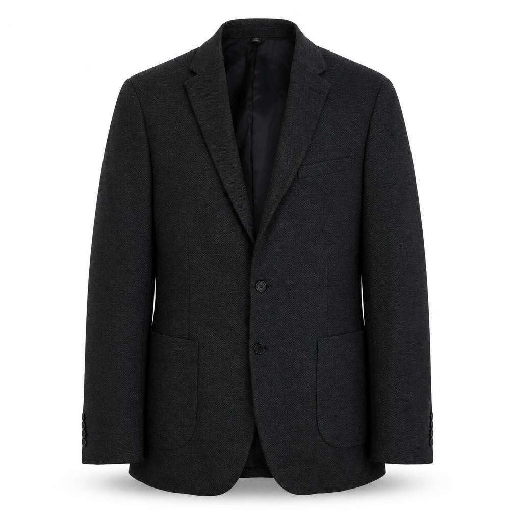 Marks & Spencer Mens Grey Polyamide Jacket Suit Jacket Size 42 Regular