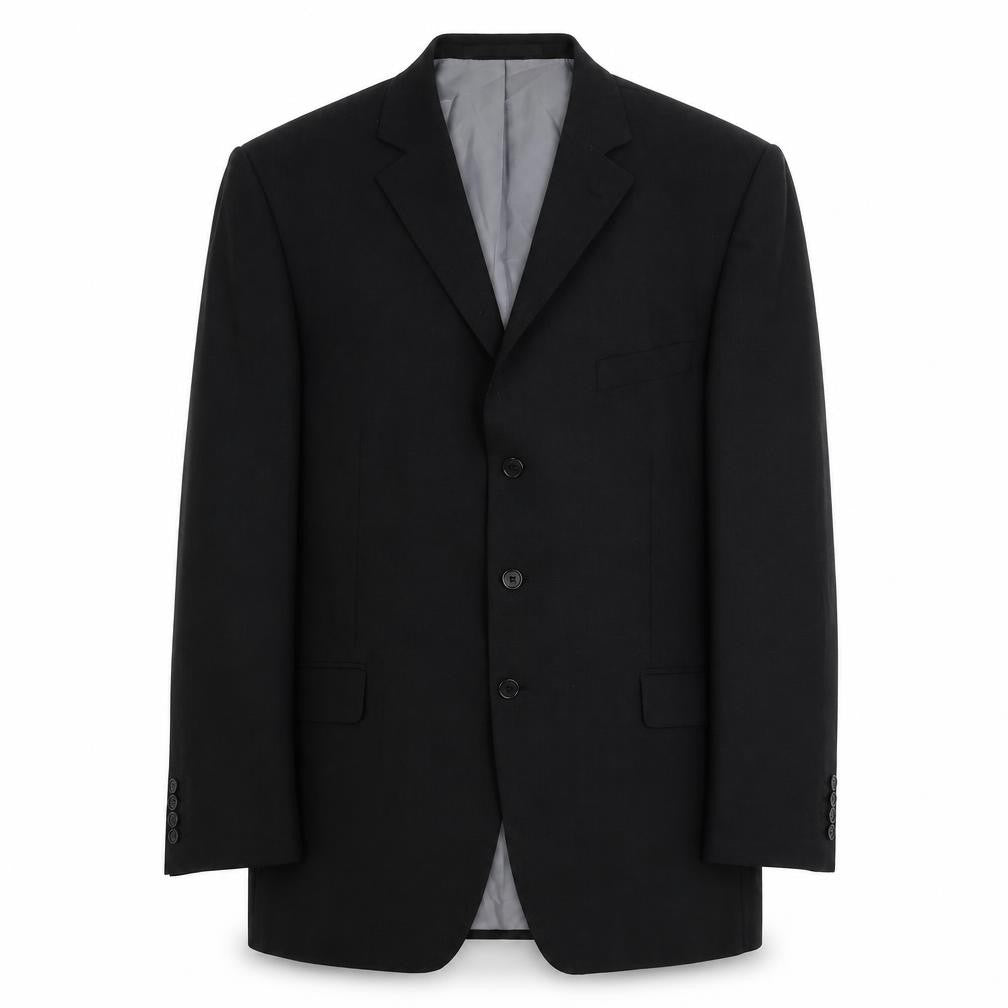 Marks & Spencer Mens Grey Polyester Jacket Suit Jacket Size 46 Regular