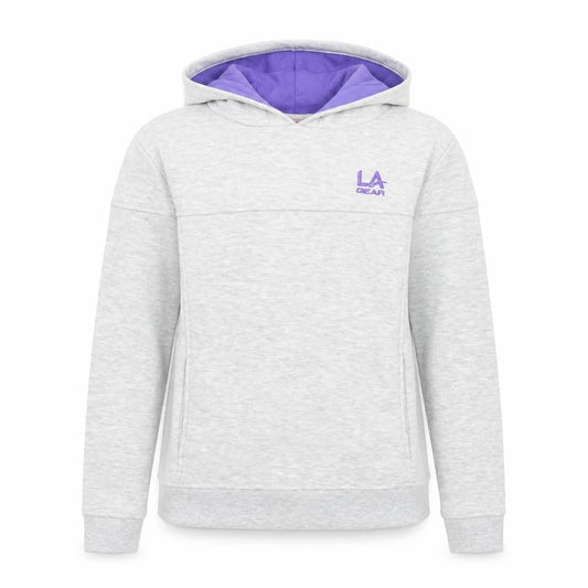 Hi Gear Girls Grey Polyester Pullover Hoodie Size 11-12 Years Pullover