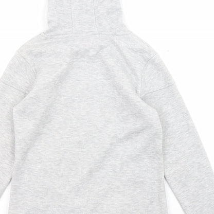 Hi Gear Girls Grey Polyester Pullover Hoodie Size 11-12 Years Pullover