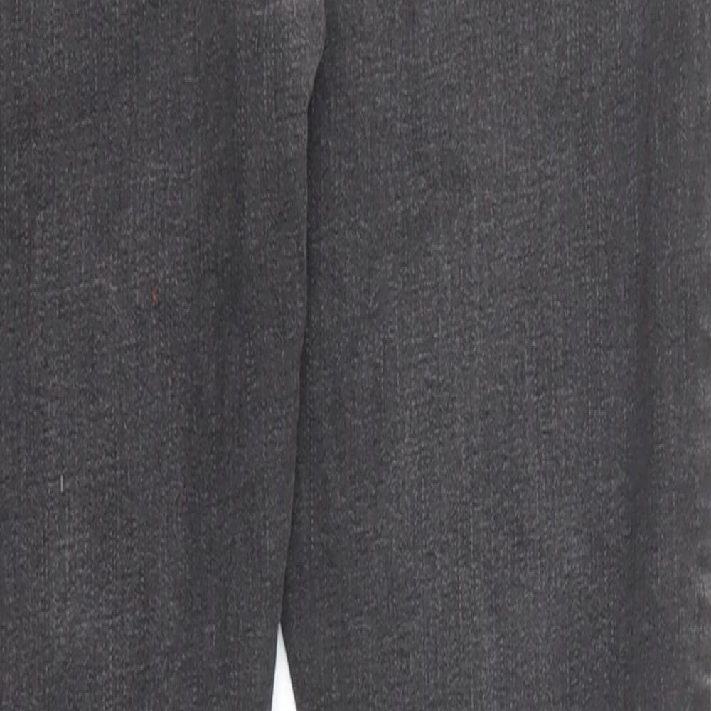 Denim & Co. Womens Black Cotton Skinny Jeans Size 12 L27 in Regular Zip - Pockets