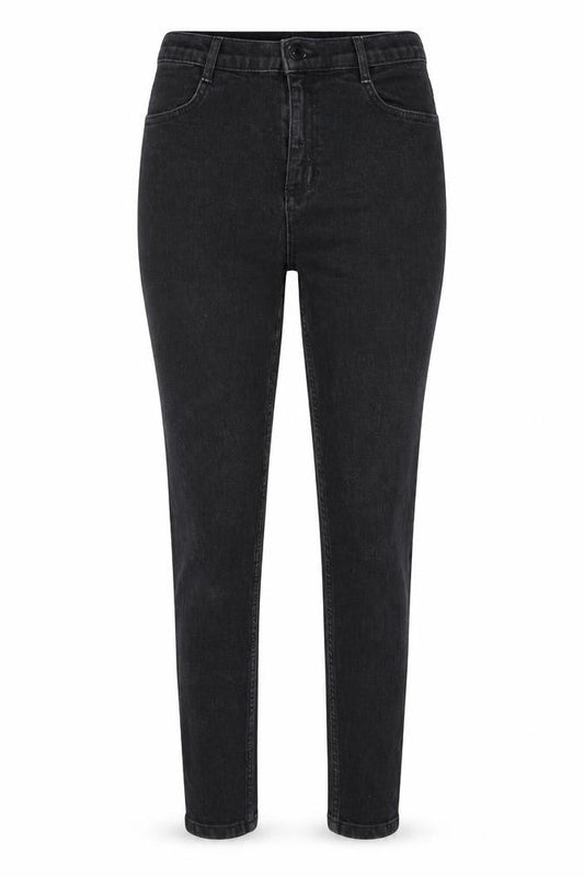 Marks & Spencer Womens Black Cotton Skinny Jeans Size 12 L26 in Regular Zip
