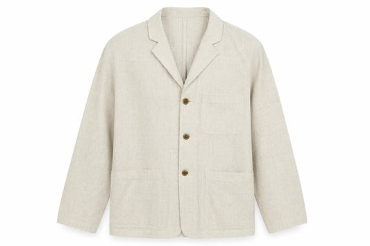 Best-Way Womens Beige Polyester Jacket Suit Jacket Size 12