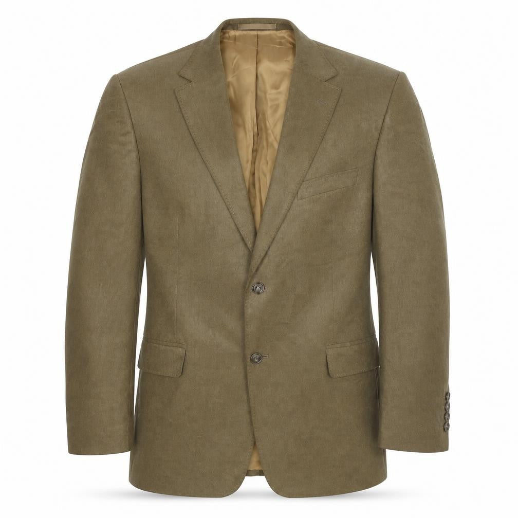 Marks & Spencer Mens Brown Polyester Jacket Suit Jacket Size 42 Regular
