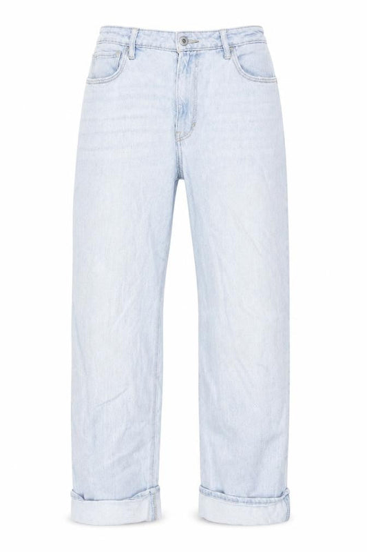 Hollister Womens Blue Cotton Boyfriend Jeans Size 26 L26 in Regular Zip
