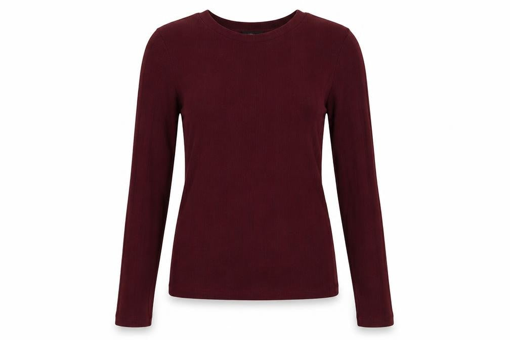 New Look Womens Purple Round Neck Polyester Pullover Jumper Size 12