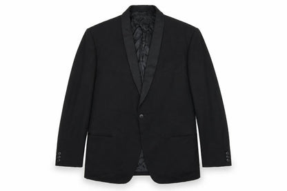 Berwin Mens Black Polyester Jacket Suit Jacket Size 44 Regular
