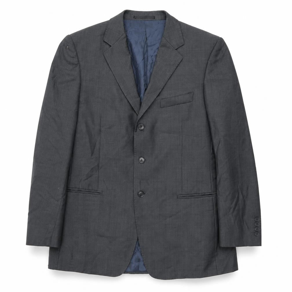 Marks & Spencer Mens Grey Wool Jacket Suit Jacket Size 40 Regular