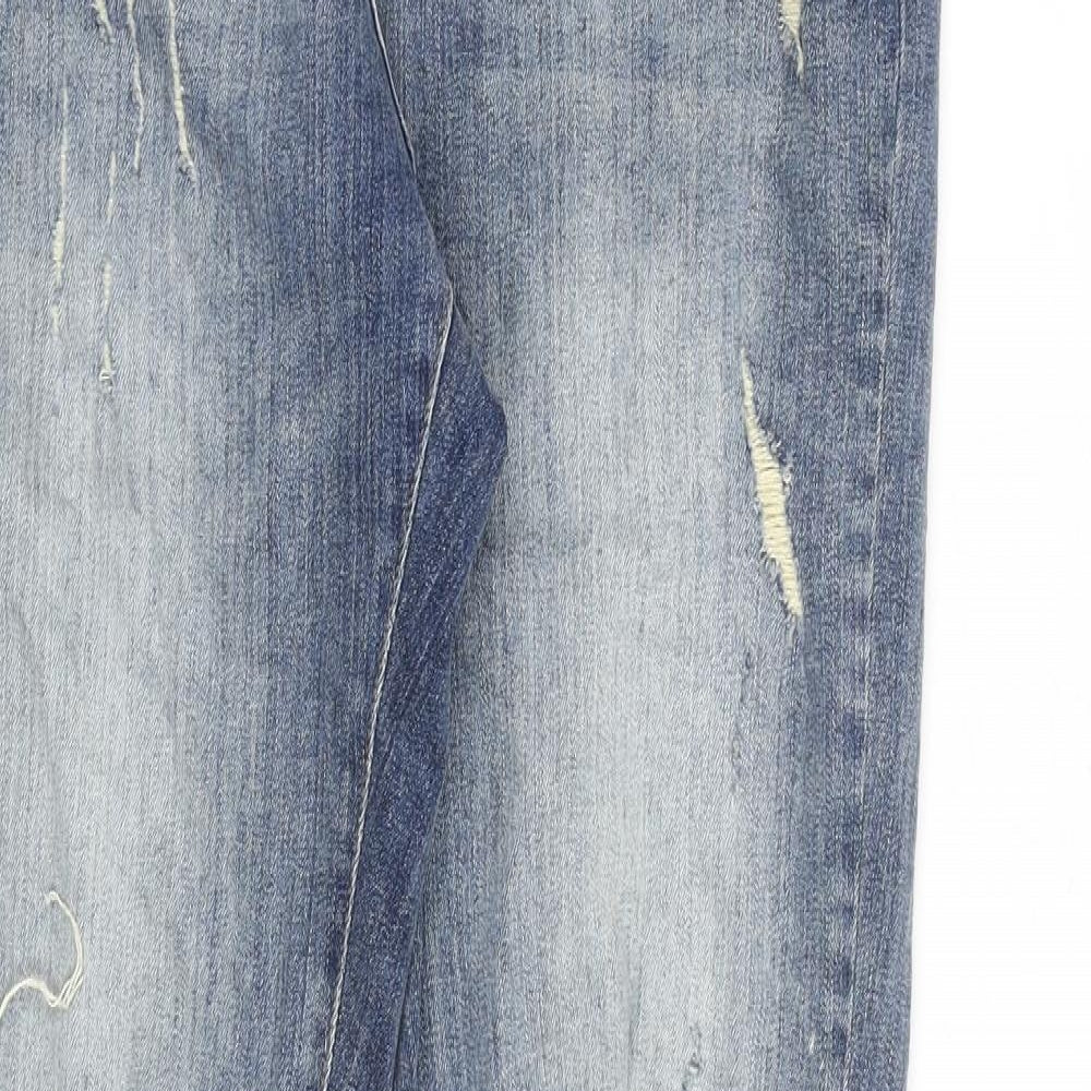 RMDY Mens Blue Cotton Straight Jeans Size 28 in L32 in Regular Zip
