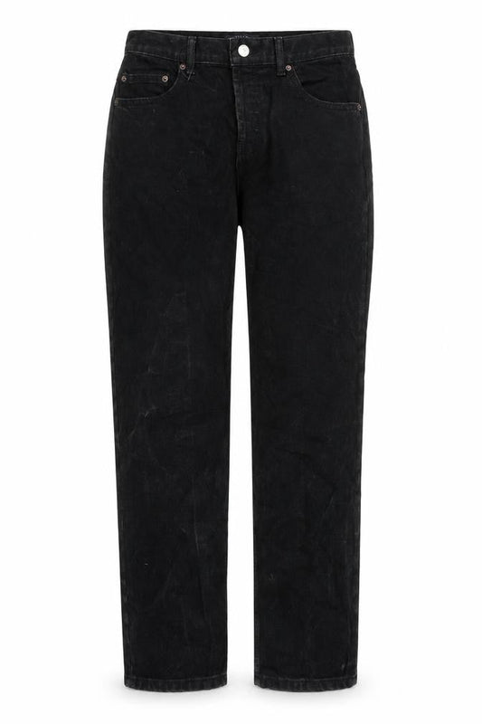 ASOS Womens Black Cotton Skinny Jeans Size 30 in L32 in Regular Button
