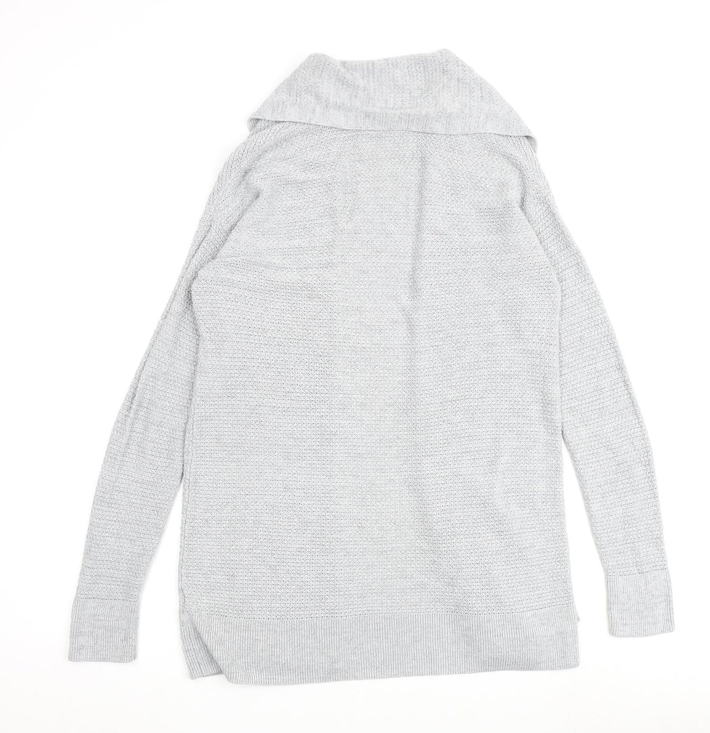 Gap Womens Grey Collared Acrylic Cardigan Jumper Size XS