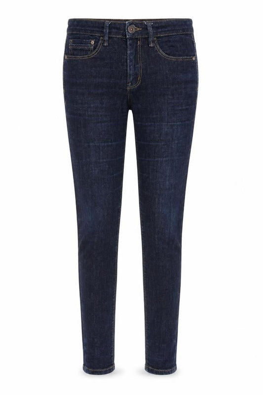 Stradivarius Womens Blue Cotton Skinny Jeans Size 8 L27 in Regular Zip