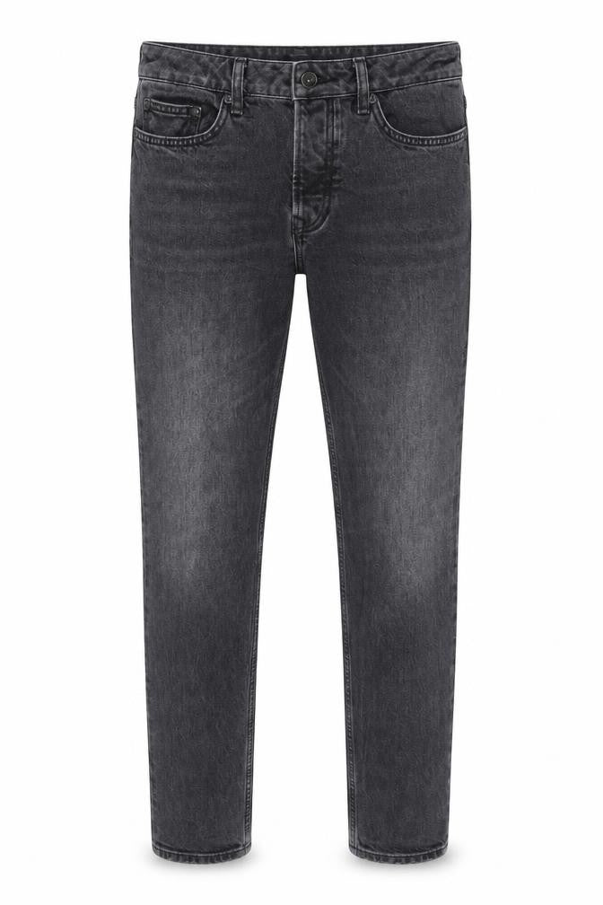 Topman Mens Grey Cotton Skinny Jeans Size 30 in L32 in Regular Button