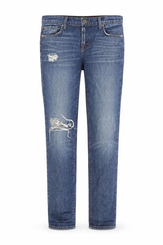 J. Brand Womens Blue Cotton Straight Jeans Size 26 in L30 in Regular Zip