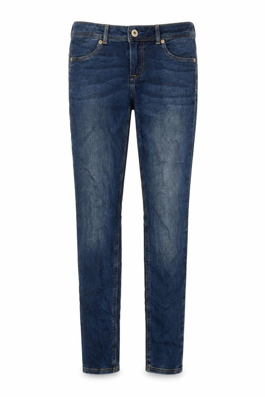 H&M Womens Blue Cotton Skinny Jeans Size 26 in L31 in Regular Zip
