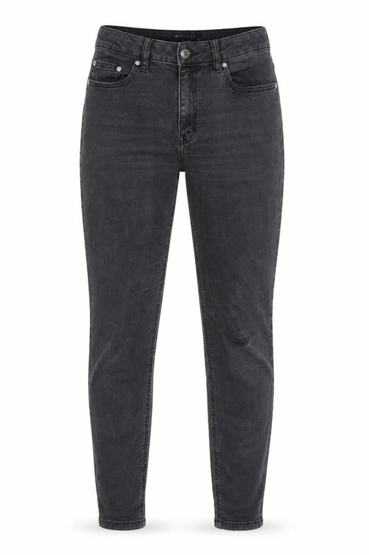 ASOS Womens Grey Cotton Skinny Jeans Size 28 in L30 in Regular Zip - Pockets, Belt Loops