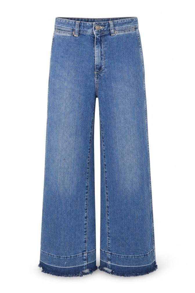 Gap Womens Blue Cotton Bootcut Jeans Size 26 in L27 in Regular Zip - Pockets, Belt Loops