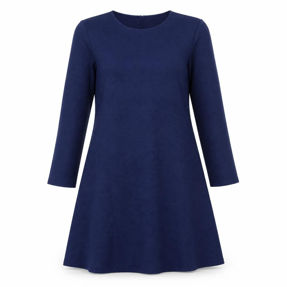 ASOS Womens Blue Polyester A-Line Size 10 Round Neck Pullover - Maternity