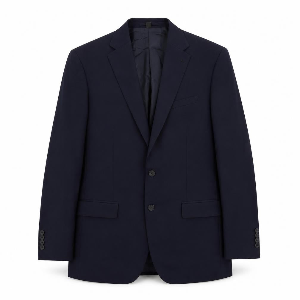 Marks & Spencer Mens Blue Polyester Jacket Suit Jacket Size 44 Regular