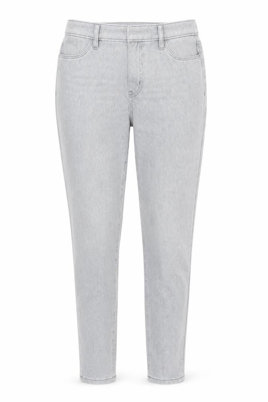 F&F Womens Grey Cotton Skinny Jeans Size 8 L28 in Regular Zip