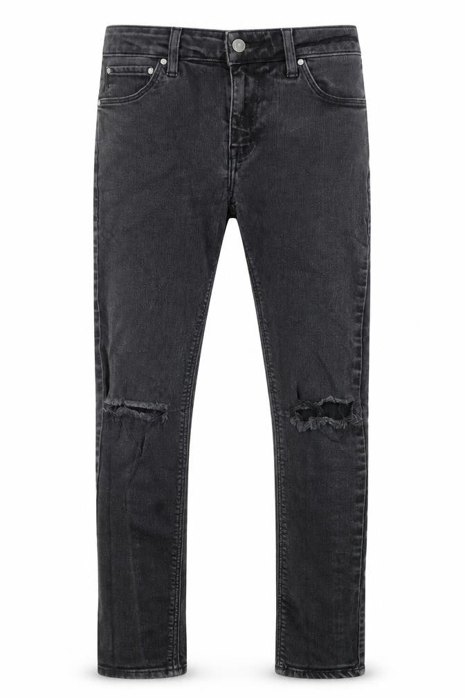 ASOS Mens Black Cotton Skinny Jeans Size 30 in L32 in Regular Zip - Pockets
