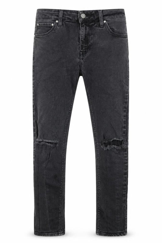 ASOS Mens Black Cotton Skinny Jeans Size 30 in L32 in Regular Zip - Pockets