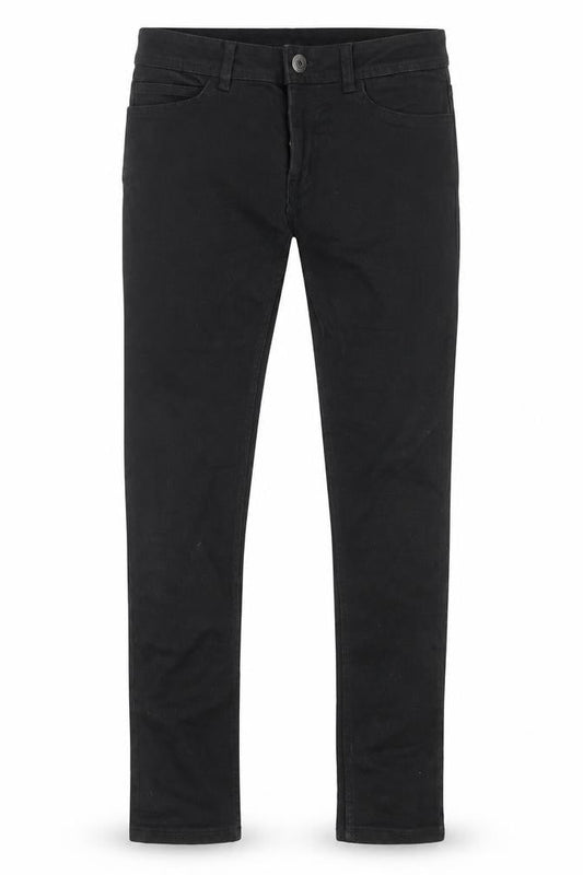 Denim Mens Black Cotton Skinny Jeans Size 30 in L32 in Regular Zip - Pockets