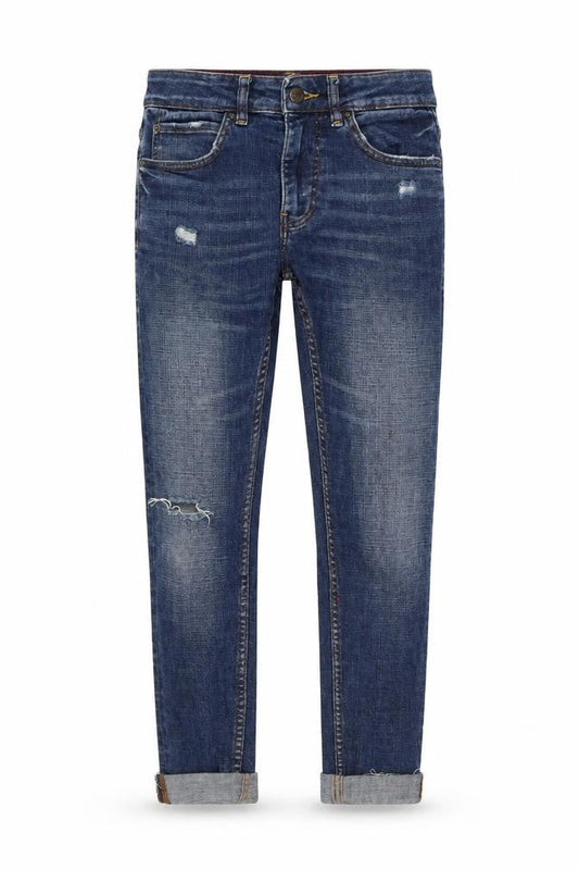 Bershka Womens Blue Cotton Skinny Jeans Size 6 L27 in Regular Zip