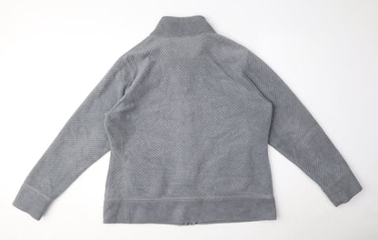 Marks & Spencer Womens Grey Jacket Size 18 Zip