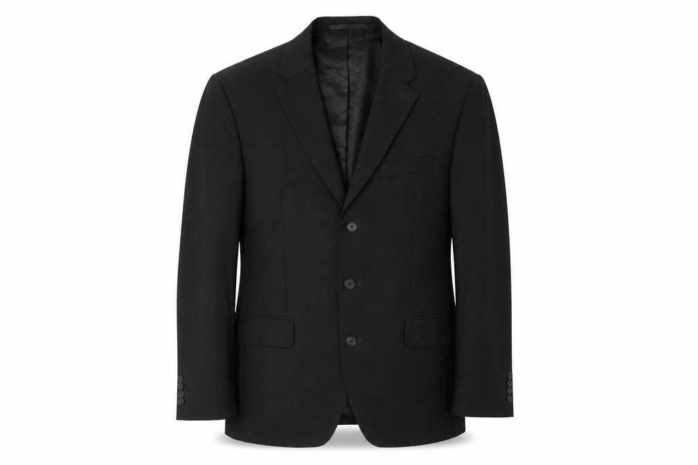 NEXT Mens Black Polyester Jacket Suit Jacket Size 44 Regular