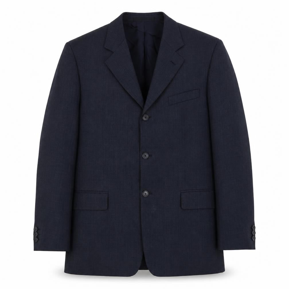 Ciro Citterio Mens Blue Polyester Jacket Suit Jacket Size 42 Regular