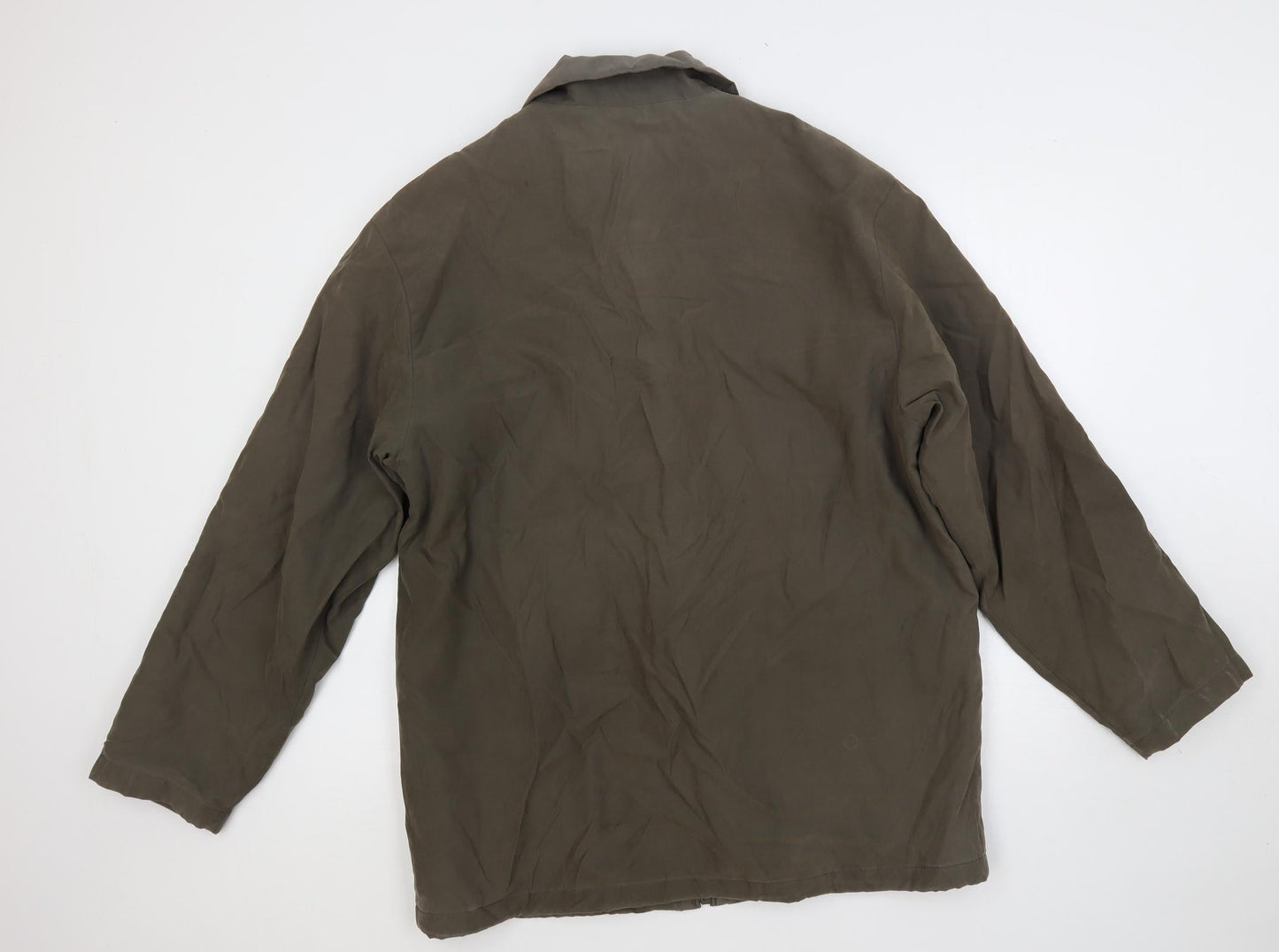 Canda Mens Green Jacket Size M Zip