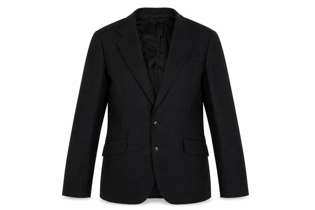 Burton Mens Grey Polyester Jacket Blazer Size 38 Regular