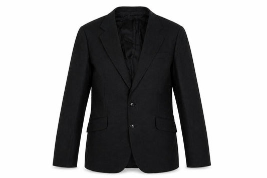 Burton Mens Grey Polyester Jacket Blazer Size 38 Regular