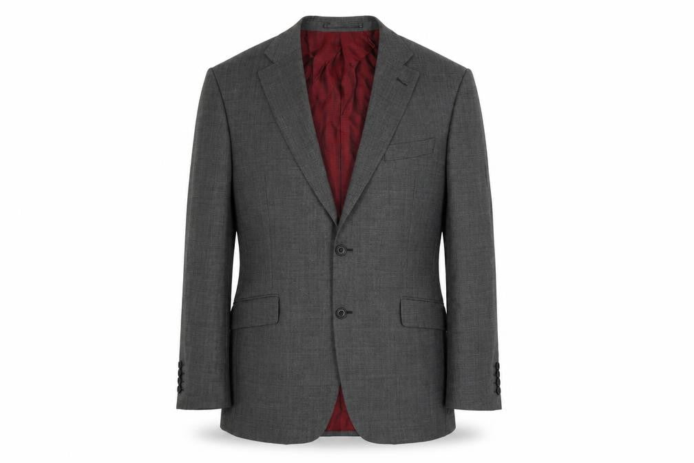 Marks & Spencer Mens Grey Wool Jacket Suit Jacket Size 40 Regular
