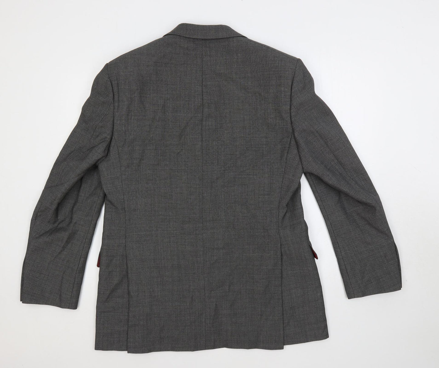 Marks and Spencer Mens Grey Wool Jacket Suit Jacket Size 40 Regular