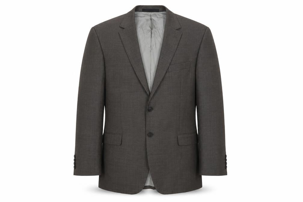 Marks & Spencer Mens Grey Wool Jacket Suit Jacket Size 42 Regular