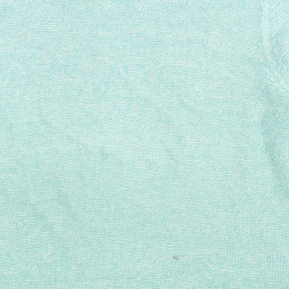 EWM Womens Green Round Neck Acrylic Pullover Jumper Size 14 - Size 14-16