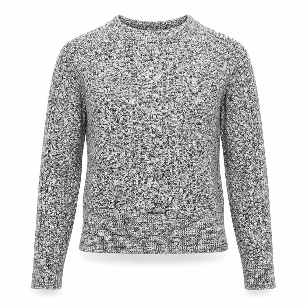 Gap Womens Grey Round Neck Cotton Pullover Jumper Size XS