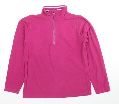Gap Womens Pink Polyester Pullover Sweatshirt Size M Pullover
