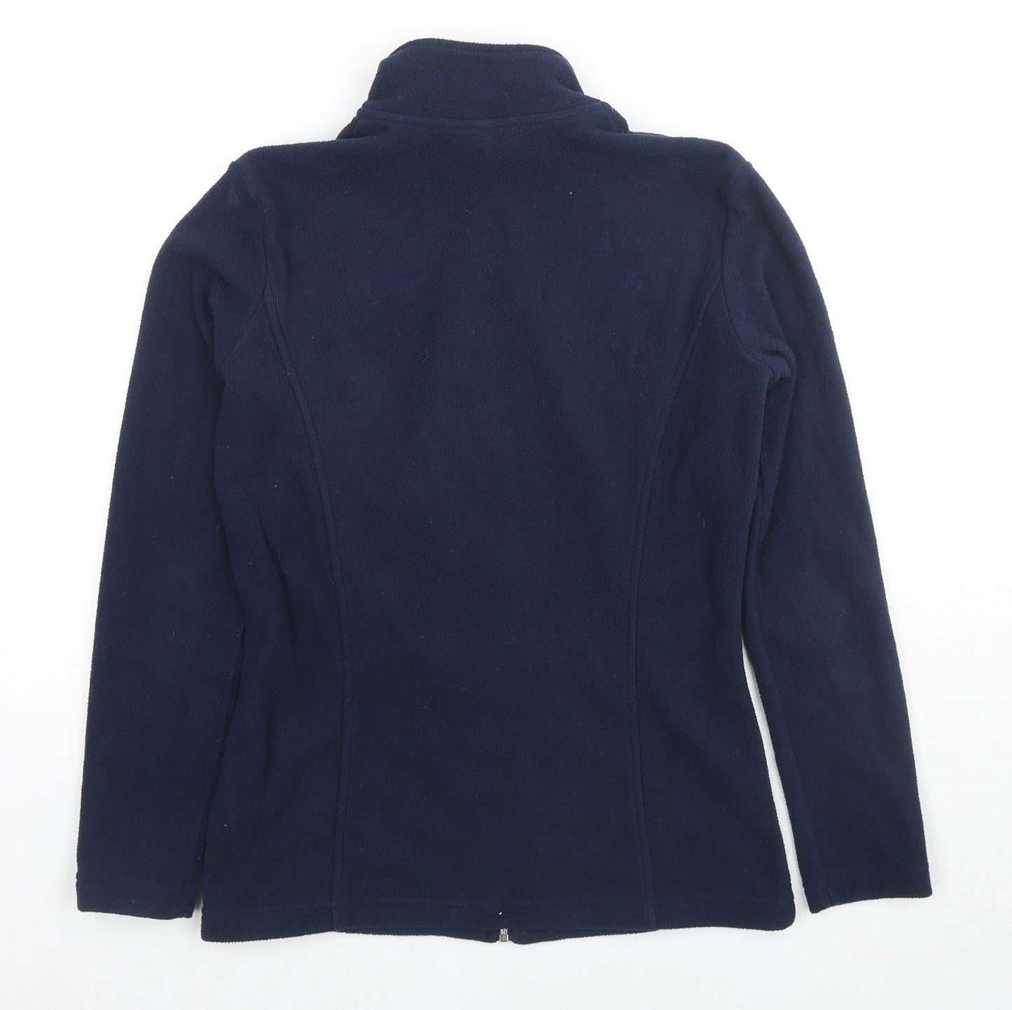 Marks and Spencer Womens Blue Jacket Size 8 Zip