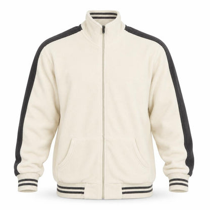 Reverse Mens Beige Jacket Size L Zip