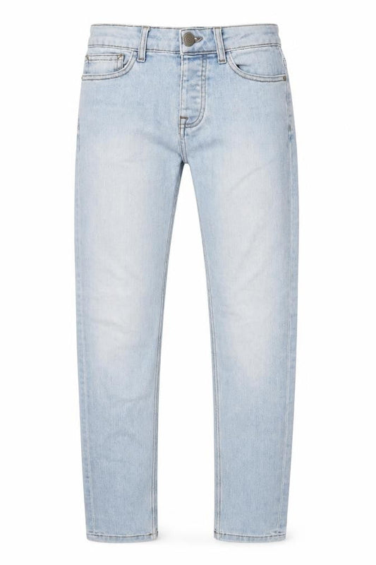 Denim & Co. Mens Blue Cotton Straight Jeans Size 30 in L30 in Regular Zip