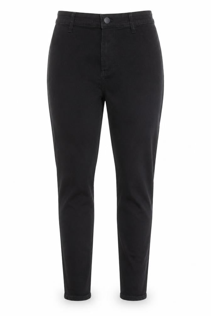 Denim & Co. Womens Black Cotton Skinny Jeans Size 8 L29 in Regular Zip