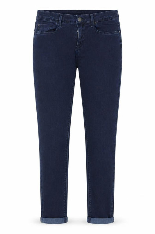 Topshop Womens Blue Cotton Skinny Jeans Size 30 in L30 in Regular Zip