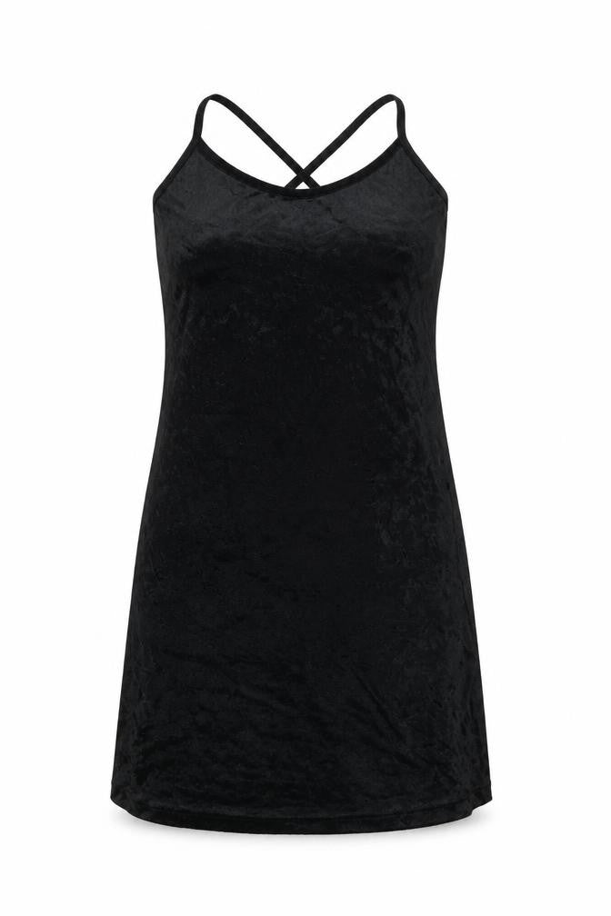 The Clothes Publisher Womens Black Polyester A-Line Size M Scoop Neck Pullover