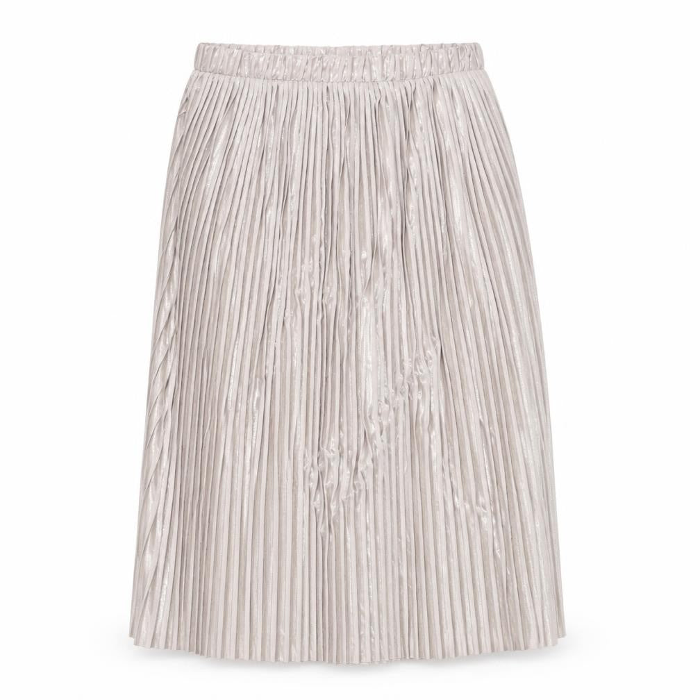 Zara Womens Green Polyester Pleated Skirt Size S