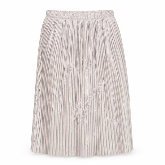 Zara Womens Green Polyester Pleated Skirt Size S